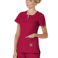 Women's 4-Pocket Zipper Neck Serenity Scrub Top