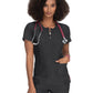 Women's 4-Pocket Zipper Neck Serenity Scrub Top