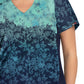 Women's 2-Pocket Stretch Ombre Print Reform Scrub Top