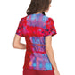 Women's 2-Pocket Stretch Ombre Print Reform Scrub Top