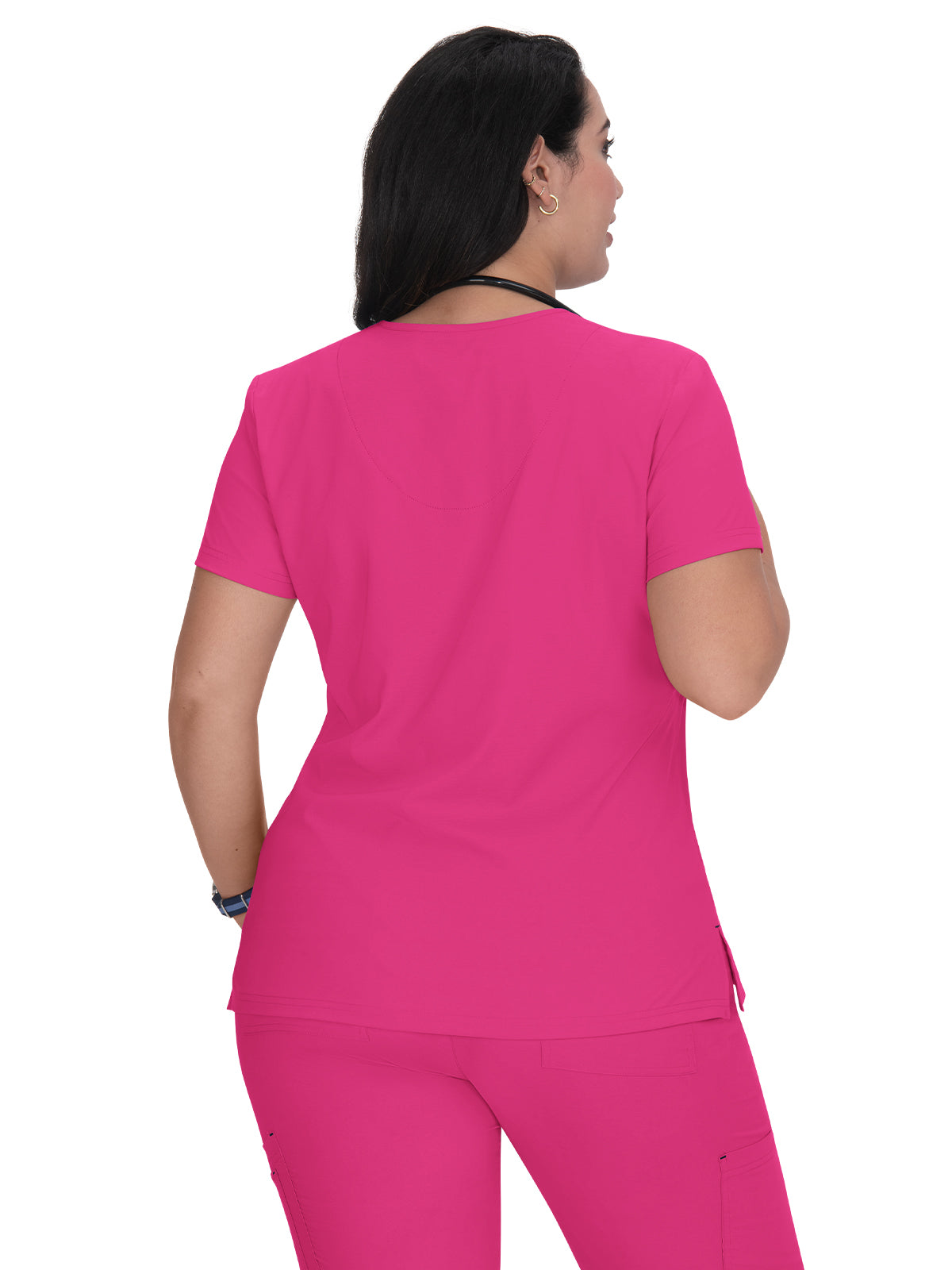 Women's 4-Pocket Stretch V-Neck Becca Scrub Top