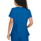 Women's Mock-Wrap Neck Katie Scrub Top