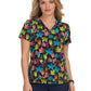 Women's Athletic-Inspired, Breathable Mesh Leslie Scrub Top