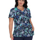 Women's Athletic-Inspired, Breathable Mesh Leslie Scrub Top