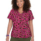 Women's Athletic-Inspired, Breathable Mesh Leslie Scrub Top