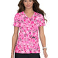 Women's Athletic-Inspired, Breathable Mesh Leslie Scrub Top