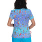 Women's Athletic-Inspired, Breathable Mesh Leslie Scrub Top