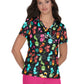 Women's Athletic-Inspired, Breathable Mesh Leslie Scrub Top