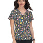 Women's Athletic-Inspired, Breathable Mesh Leslie Scrub Top