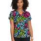 Women's Athletic-Inspired, Breathable Mesh Leslie Scrub Top