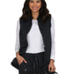 Women's Zipper Front Fleece Fearless Vest