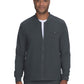 Men's 5-Pocket Zipper Front Ready Set Go Scrub Jacket