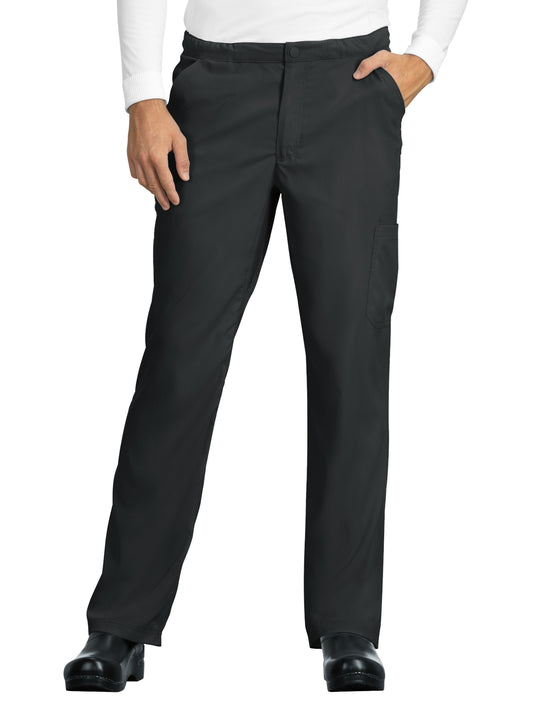 Men's 6-Pocket Slim Leg Stretch Discovery Scrub Pant