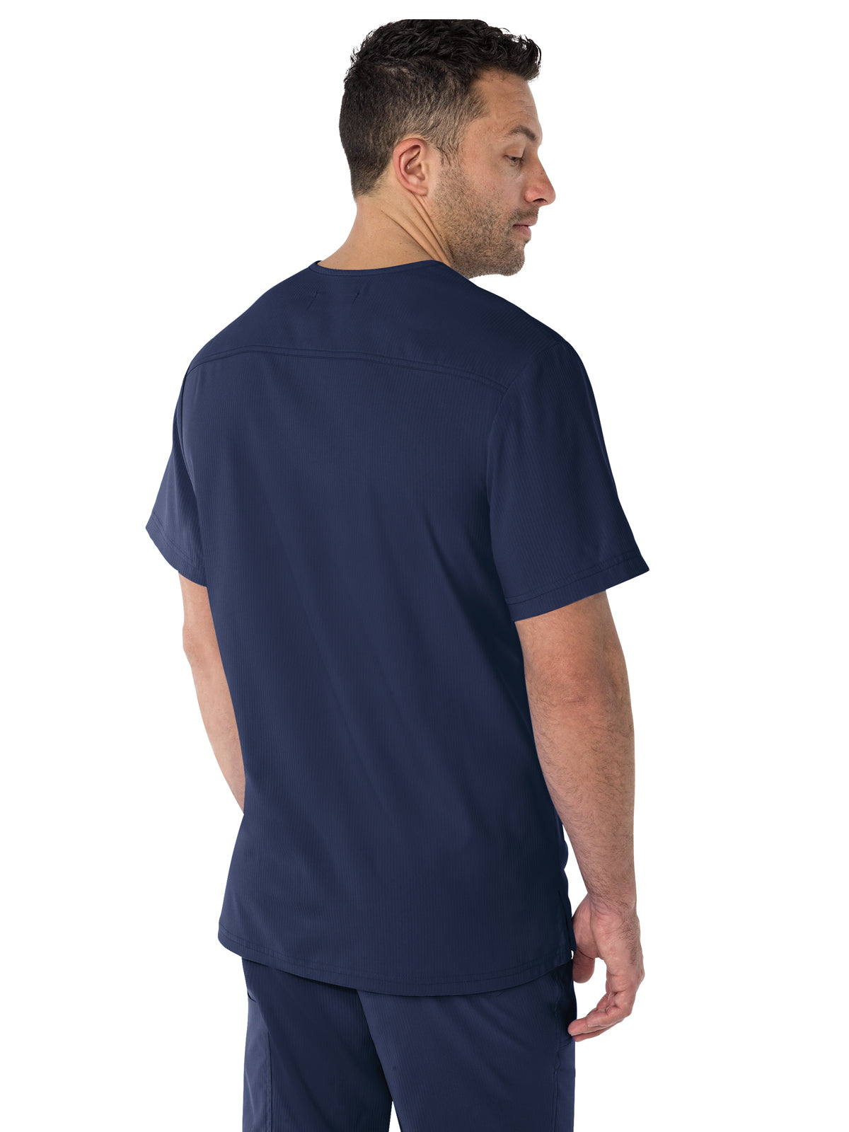 Men's 3-Pocket Athletic V-Neck Force Scrub Top