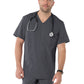 Men's 3-Pocket Athletic V-Neck Force Scrub Top