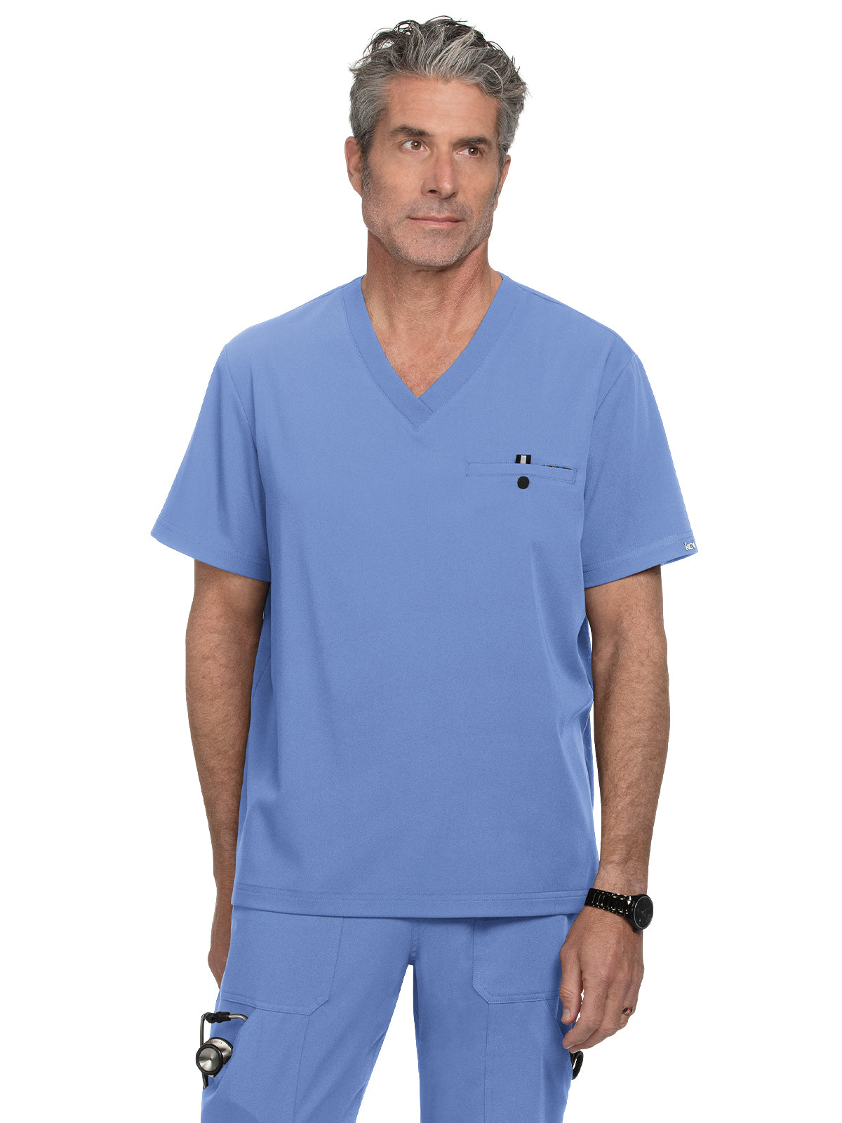 Men's 1-Pocket Tuck-In On Call Scrub Top