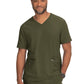 Men's 4-Pocket  V-Neck Free To Be Scrub Top