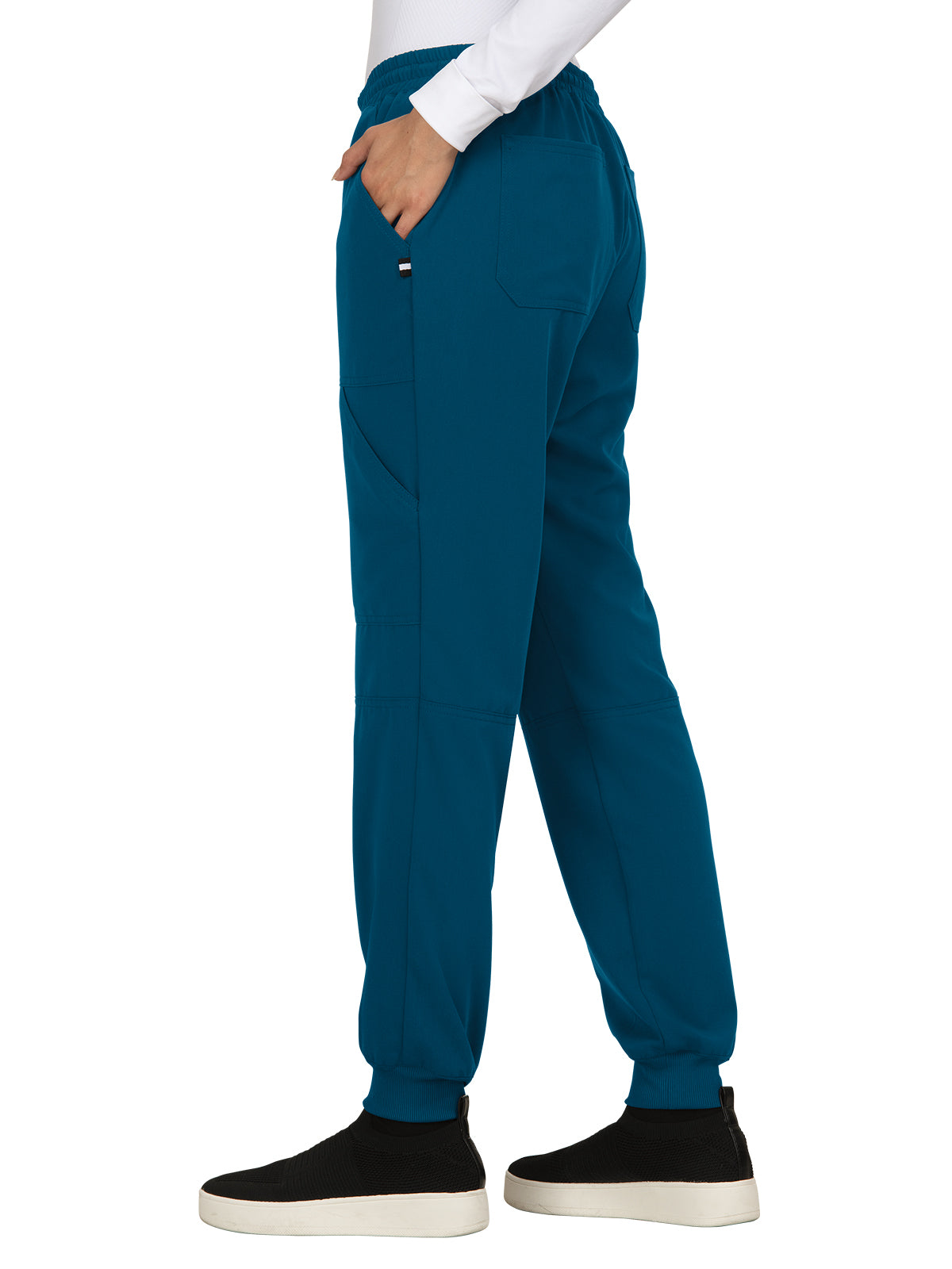 Women's 7-Pocket Stretch Jogger Good Vibe Scrub Pant