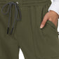 Women's 7-Pocket Stretch Jogger Good Vibe Scrub Pant