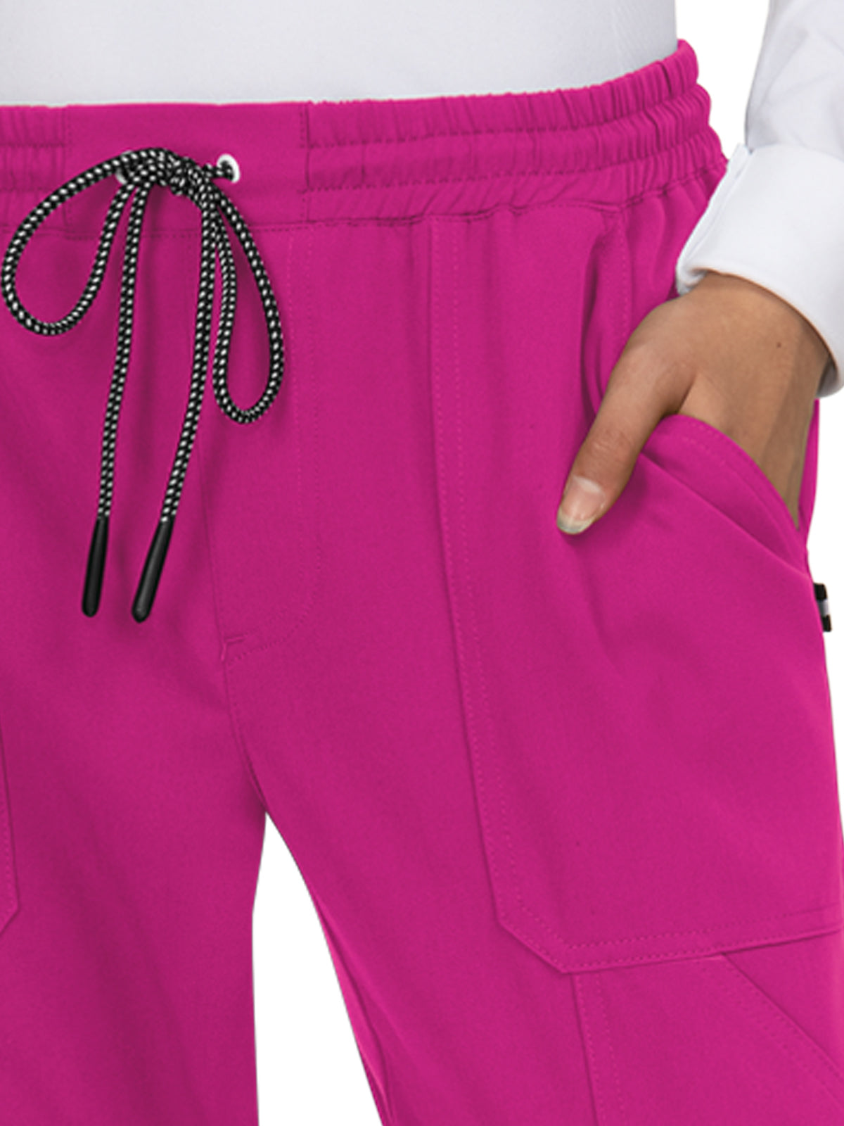 Women's 7-Pocket Stretch Jogger Good Vibe Scrub Pant