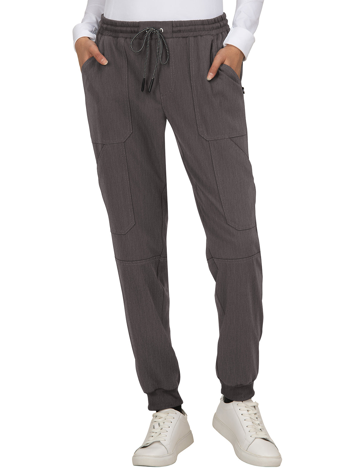 Women's 7-Pocket Stretch Jogger Good Vibe Scrub Pant