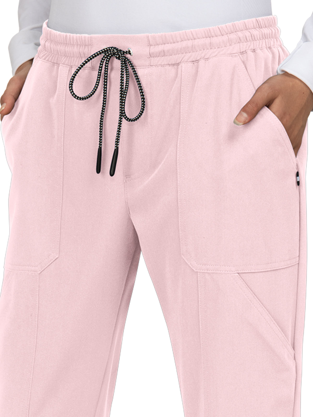 Women's 7-Pocket Stretch Jogger Good Vibe Scrub Pant