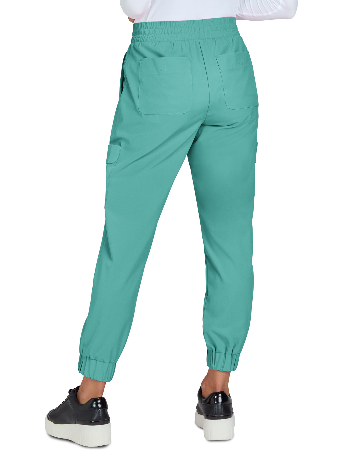 Women's 6-Pocket Jogger-Style Eco-Friendly Elastic Drawstring Terra Scrub Pant