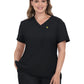 Women's 2-Pocket V-Neck Tuck-In Aura Scrub Top