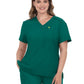 Women's 2-Pocket V-Neck Tuck-In Aura Scrub Top