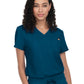 Women's 2-Pocket V-Neck Tuck-In Aura Scrub Top