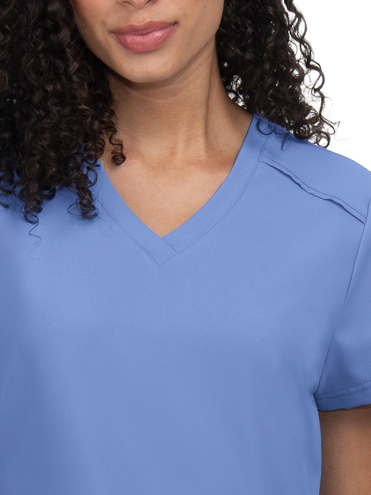 Women's 3-Pocket V-Neck Cardi Scrub Top