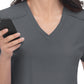 Women's 3-Pocket V-Neck Cardi Scrub Top