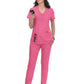 Women's 3-Pocket V-Neck Cardi Scrub Top