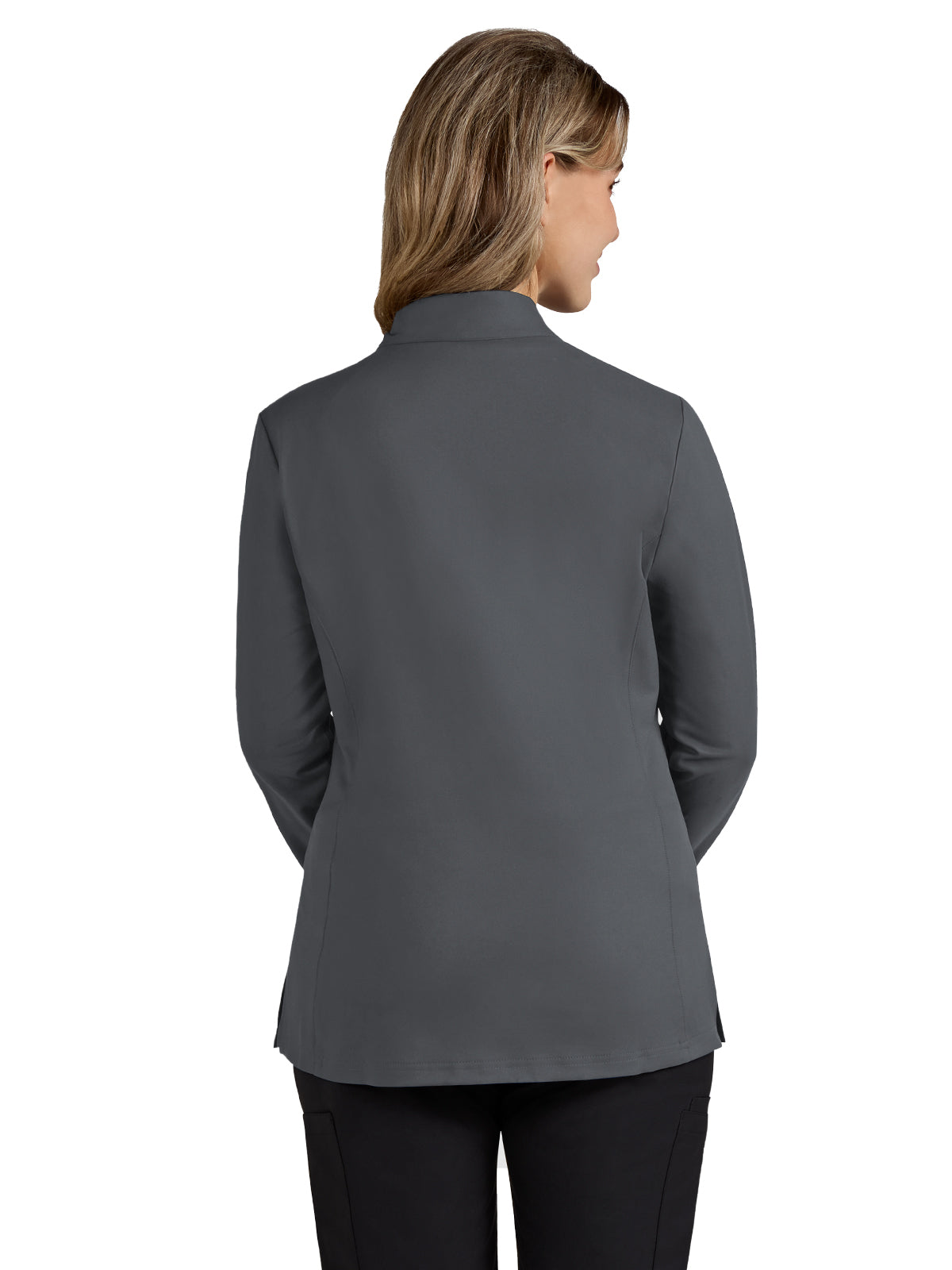 Women's 2-Pocket Zipper-Front Geneses Scrub Jacket