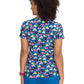 Women's 2-Pocket Tailored Body Print Lulu Scrub Top