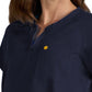 Women's Zipper Neck Ecstatic Scrub Top