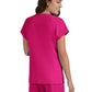 Women's Zipper Neck Ecstatic Scrub Top