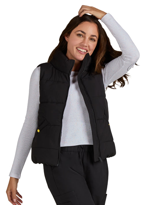 Women's Contrast Lining Delighted Vest