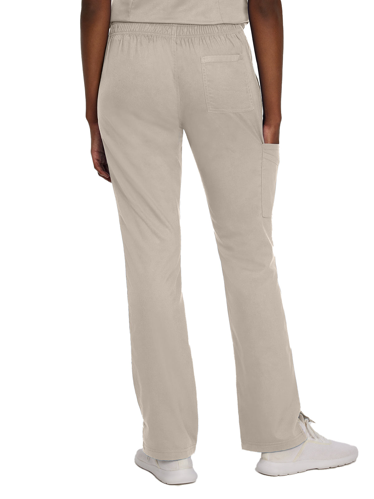 Women's 5-Pocket Straight Leg Cargo Scrub Pant