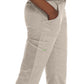 Women's 5-Pocket Straight Leg Cargo Scrub Pant