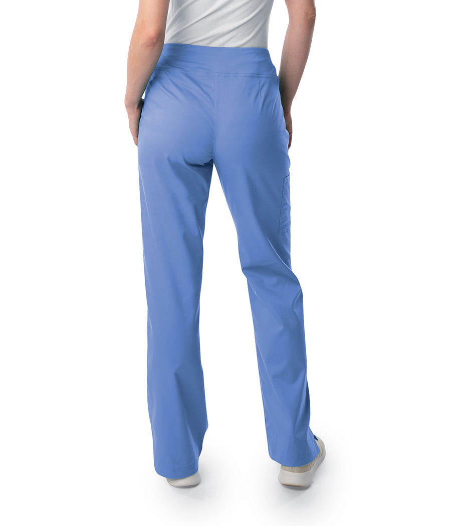 Women's 4-Pocket Straight Leg Yoga Scrub Pant