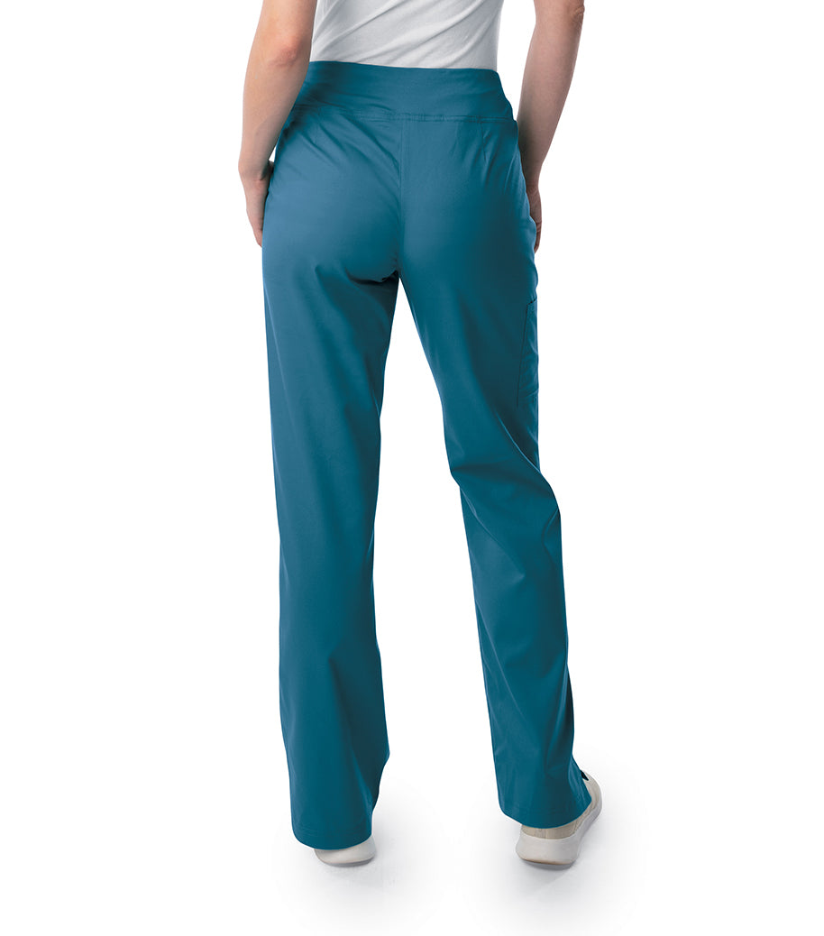 Women's 4-Pocket Straight Leg Yoga Scrub Pant