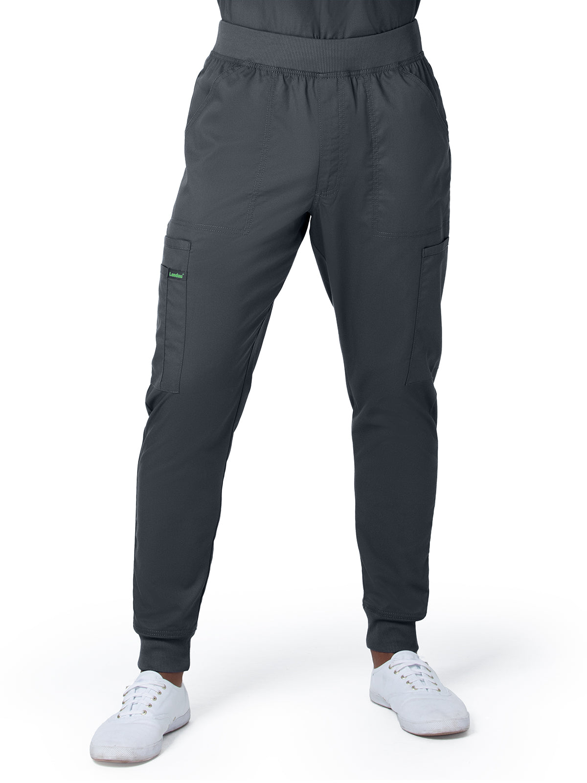 Men's 7-Pocket Zipper Fly Jogger Scrub Pant