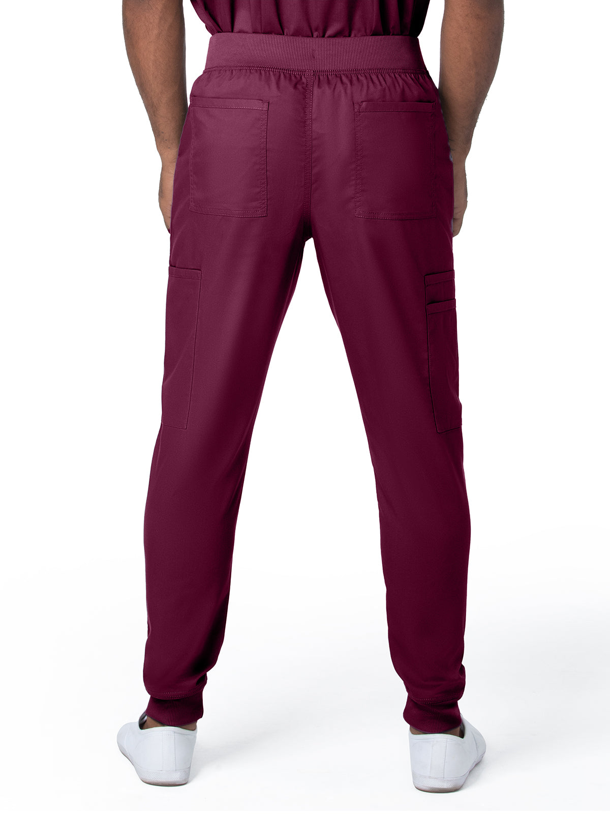 Men's 7-Pocket Zipper Fly Jogger Scrub Pant