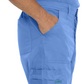 Men's 6-Pocket Straight-Leg Cargo Scrub Pant