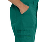 Men's 6-Pocket Straight-Leg Cargo Scrub Pant