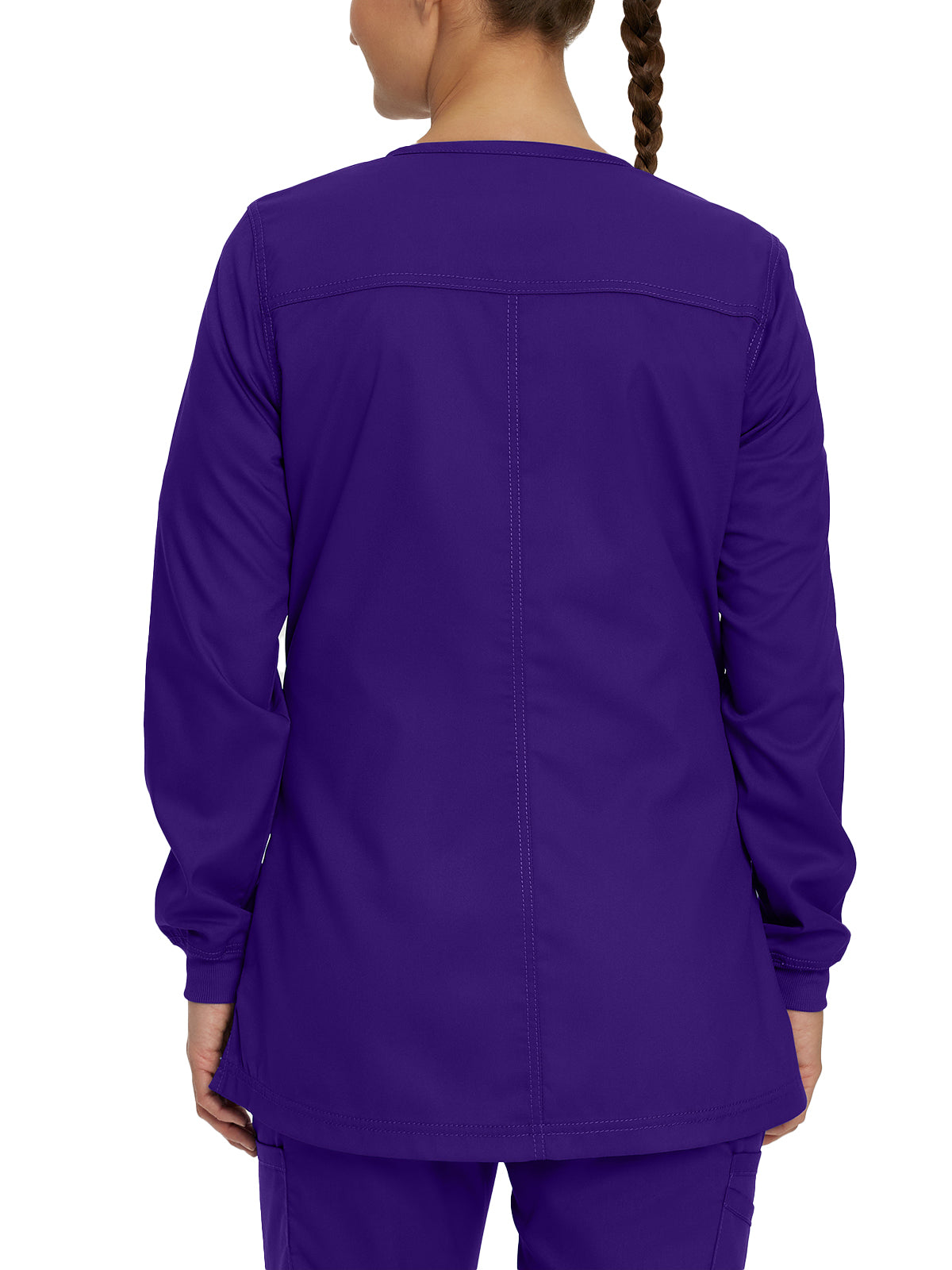 Women's Snap Front Scrub Jacket