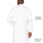 Men's Three-Pocket 100% Cotton 43.5" Full-Length Lab Coat