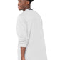 Men's 3-Pocket Crew Neck Warm-Up Scrub Jacket