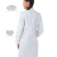 Unisex Three-Pocket 39" Full-Length Lab Coat